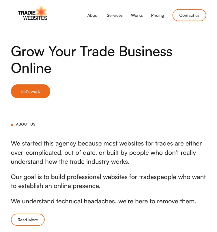 TradieWebsites